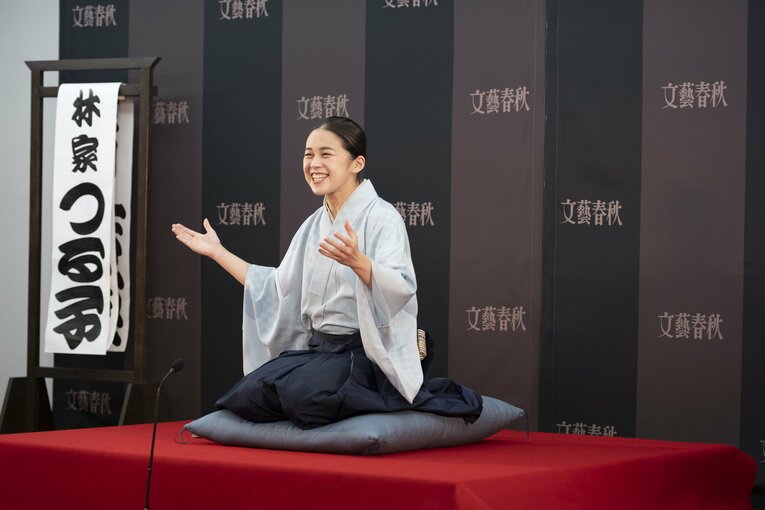 敗れてなお…落語家としての芯の強さを見せた林家つる子　©︎BUNGEISHUNJU