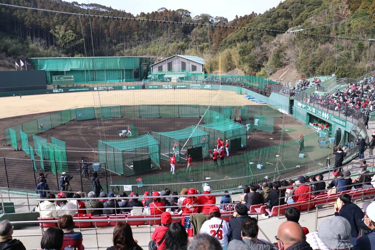 球場の様子　©Kou Hiroo