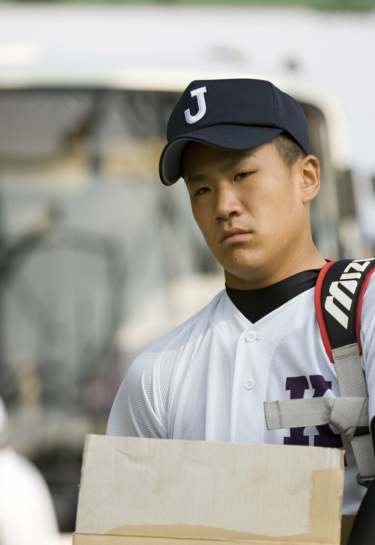 2006年、日本高校選抜の一コマ　©Takuya Sugiyama