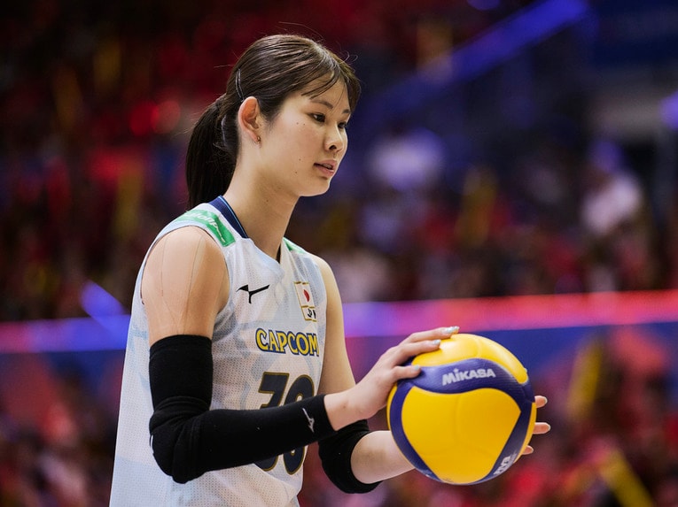 バレーボールネーションズリーグ 韓国戦　©︎Yuki Suenaga