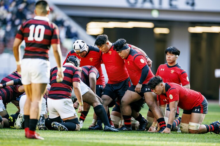 ポスト堀江と期待されるHO江良颯（中央／帝京大4年）©︎Kiichi Matsumoto