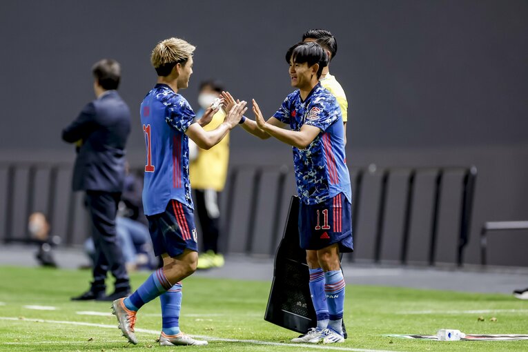 交代5人制実施以降、試合終盤にはアタッカーの面々がキックオフ時とほぼ違うことも珍しくなくなった　©Kiichi Matsumoto/JMPA