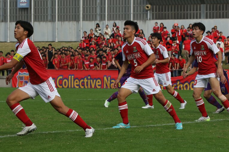 選手権初出場で8強入りした名古屋高校　©︎Takahito Ando