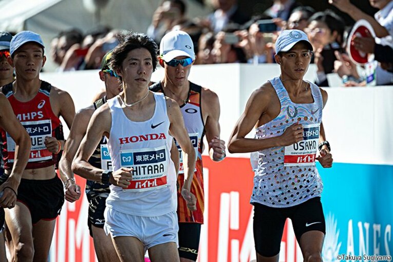 あの独立自尊の大迫傑が振り返った。MGC41.8km地点、衝撃の場面。(2)