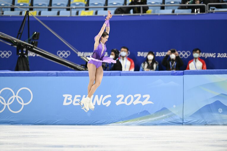 北京五輪団体戦SP　©Asami Enomoto/JMPA