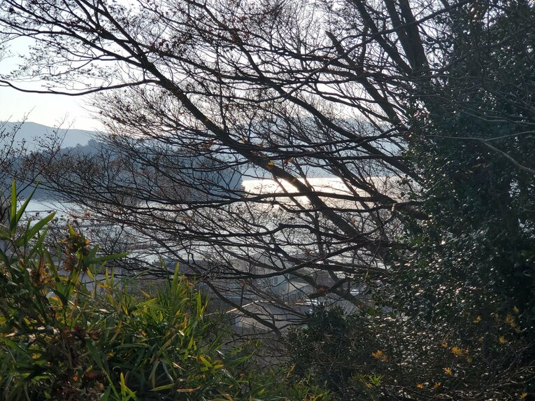 ついに芦ノ湖が視界に入った　©Number Web