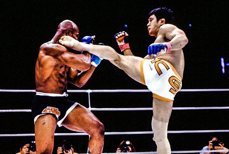 2001年7月、「PRIDE.15」で桜庭はクイントン・“ランペイジ”・ジャクソンと対戦