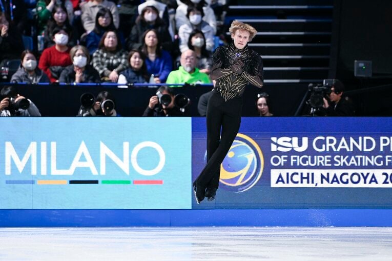 GPファイナルで圧巻の優勝を果たしたイリア・マリニン　©Asami Enomoto