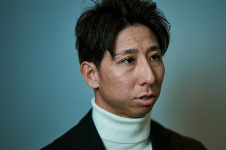 FA移籍からの4年間を振り返った福田秀平（34歳）。ロッテでは思うような結果を残せなかった　©Ichisei Hiramatsu