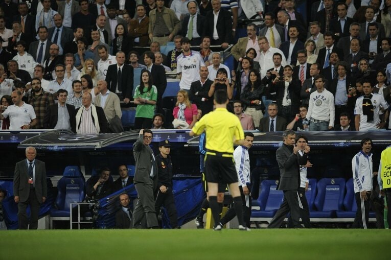 かつてのクラシコの様子　©Sports Graphic Number