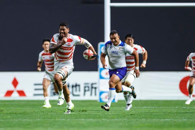 リーグワンでの活躍が認められて選出されたアマト・ファカタヴァ。W杯メンバー入りへアピールが続く　©︎Kiichi Matsumoto　