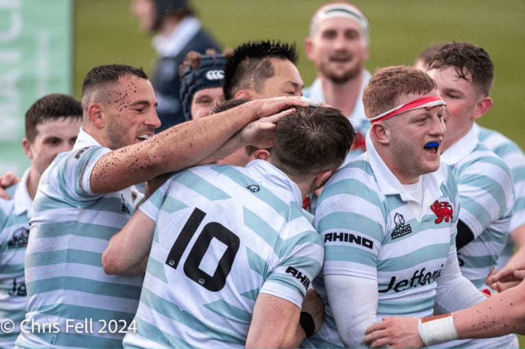 今年3月、バーシティマッチに出場した土佐誠（本人提供）