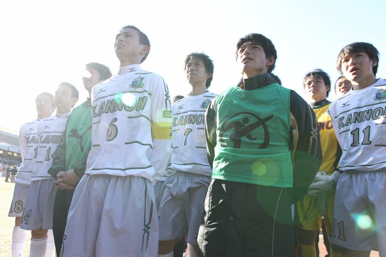 第88回高校サッカー選手権時の広島観音　©Kenzaburo Matsuoka/AFLO