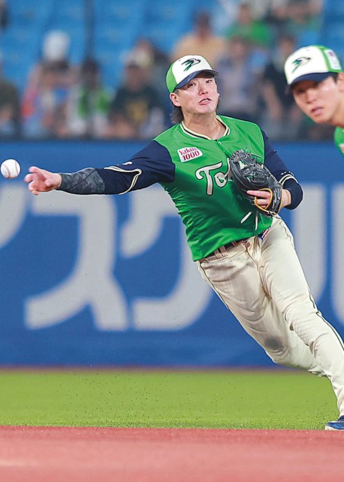 今季は91試合に出場し、セ・リーグの遊撃手で2位となる守備率.985、リーグ7位の打率.265を記録（8月18日現在）