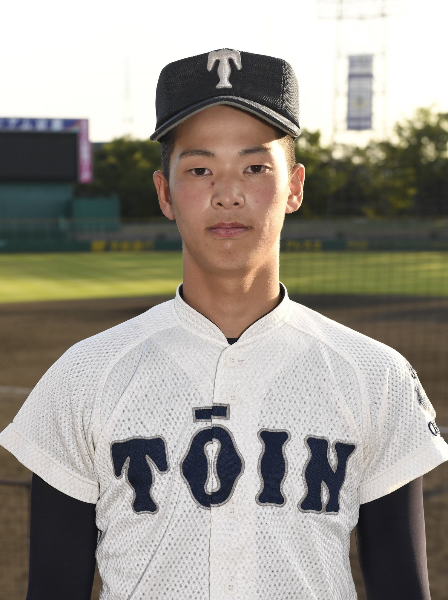 ドラフト候補中間予想・野手編【5位】は花田旭（大阪桐蔭高・外野手・186cm83kg・右投右打）　©Sankei Shimbun