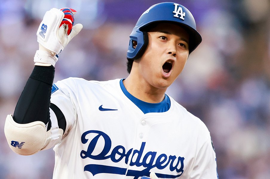 「オオタニは偉大な才能だけど…」“元二刀流の161キロ”の闘志をドジャース大谷翔平は打ち砕いた「しっかりと良いスイング」珍しく自賛した日＜Number Web＞ photograph by Nicole Vasquez/Getty Images