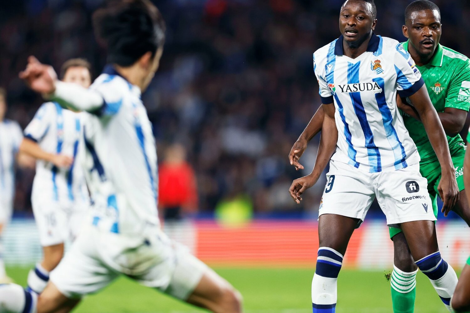 試合終盤に決定機を迎えたが……