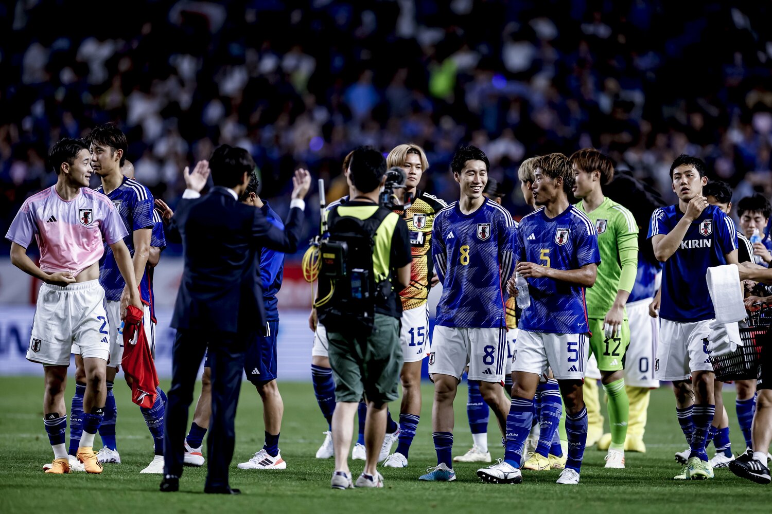 現在の日本代表は各大陸の強豪相手に白星を積み重ねている　©Kiichi Matsumoto