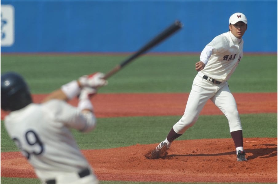 早大4年時　©Shigeki Yamamoto