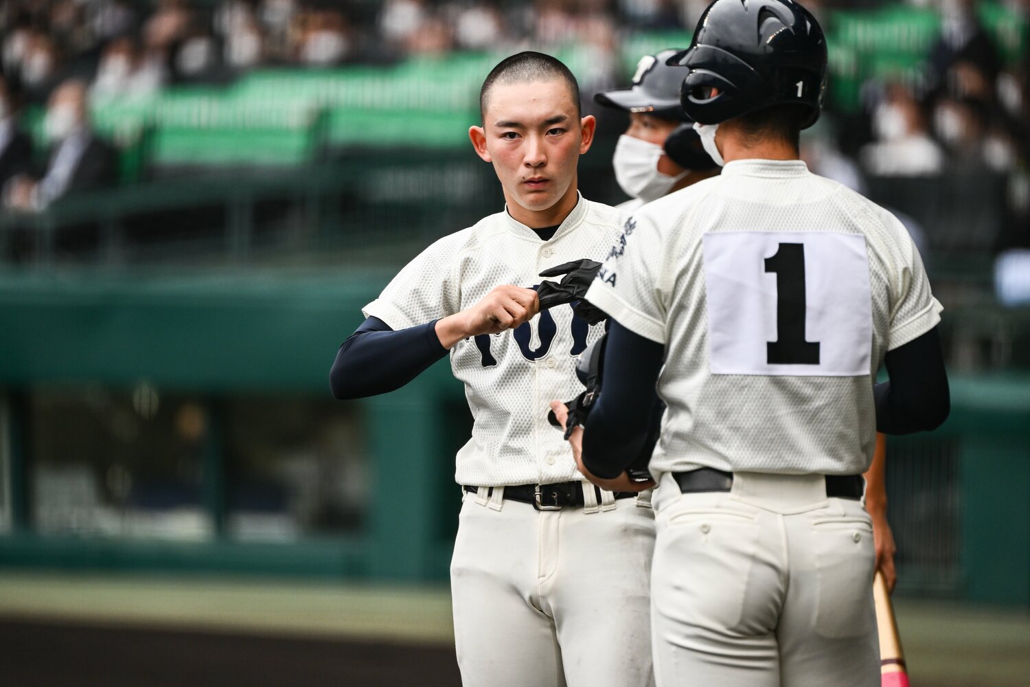 大阪桐蔭3年・鈴木塁（写真は2022年センバツ）©︎Nanae Suzuki