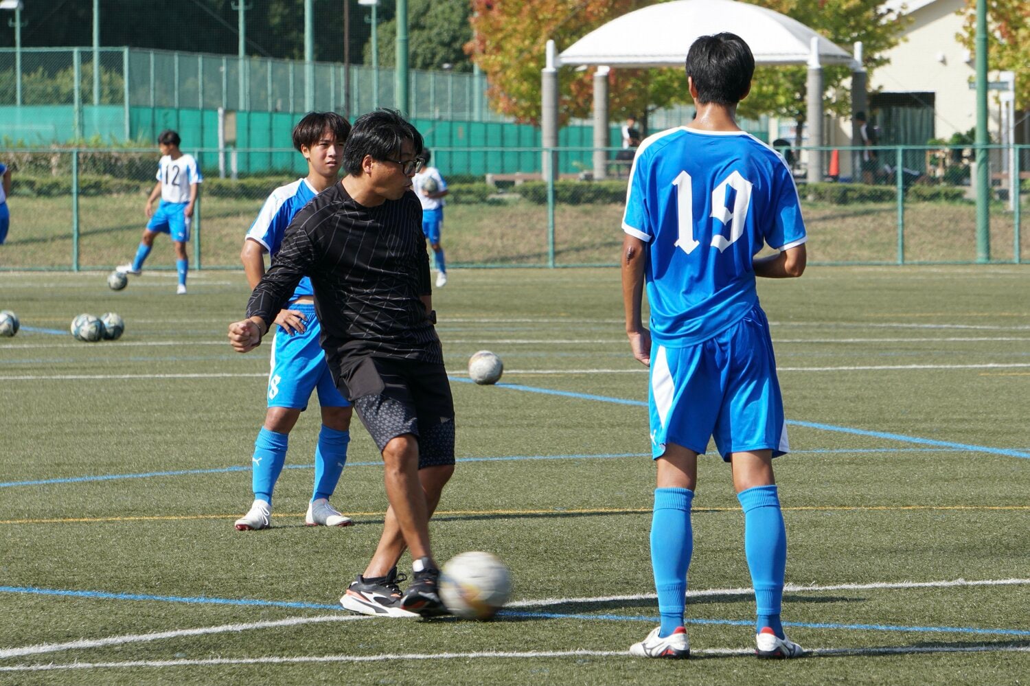 帝京高時代、全体の練習時間はあえて90分のみにしていた