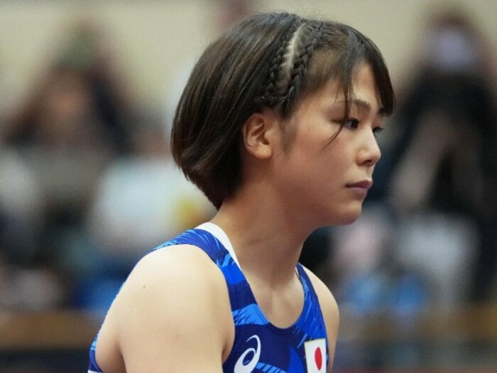 “9年間無敗”藤波朱理22歳の異変…なぜ北朝鮮選手に完敗したのか？ じつは初戦から大ピンチも…「階級の壁」「藤波対策」だけではなかった“敗因”＜Number Web＞ photograph by Etsuo Hara/Getty Images