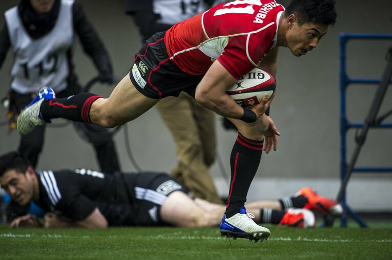 対マオリ・オールブラックス戦（2014年）　©Takuya Sugiyama