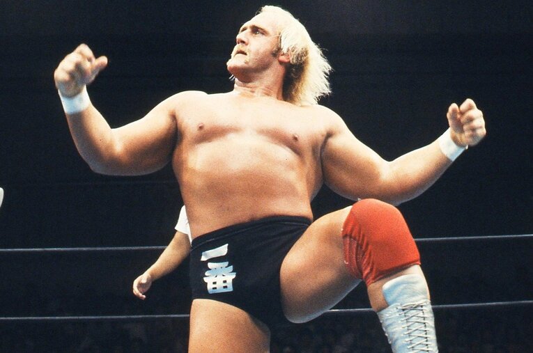 新日本プロレス時代のハルク・ホーガン（1982年撮影） ／ photograph by AFLO