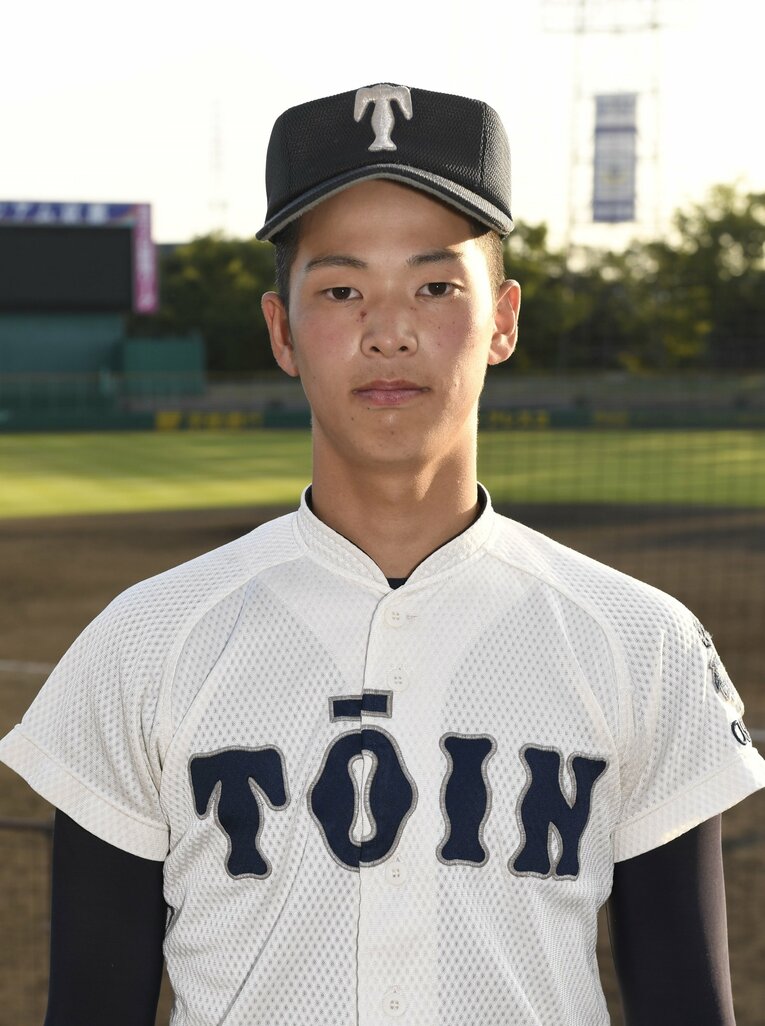 ドラフト候補中間予想・野手編【5位】は花田旭（大阪桐蔭高・外野手・186cm83kg・右投右打）　©Sankei Shimbun