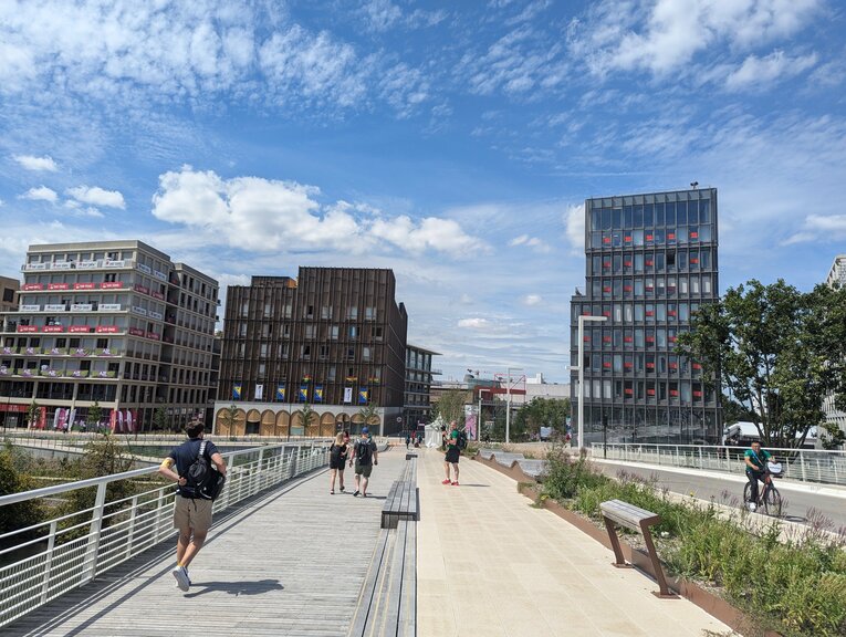 パリ五輪の選手村（全56枚）©JMPA