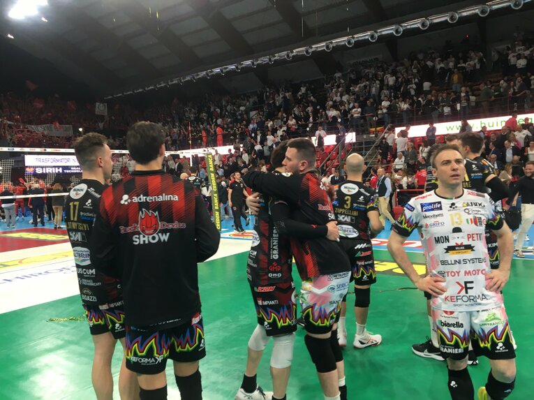 セリエA・プレーオフ準決勝第5戦　©︎Yuge Takashi