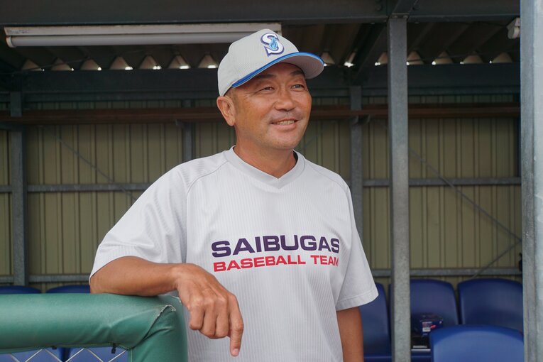 現在の香田誉士史監督（西部ガス）。11月の日本選手権を最後に退任する　©Kei Nakamura