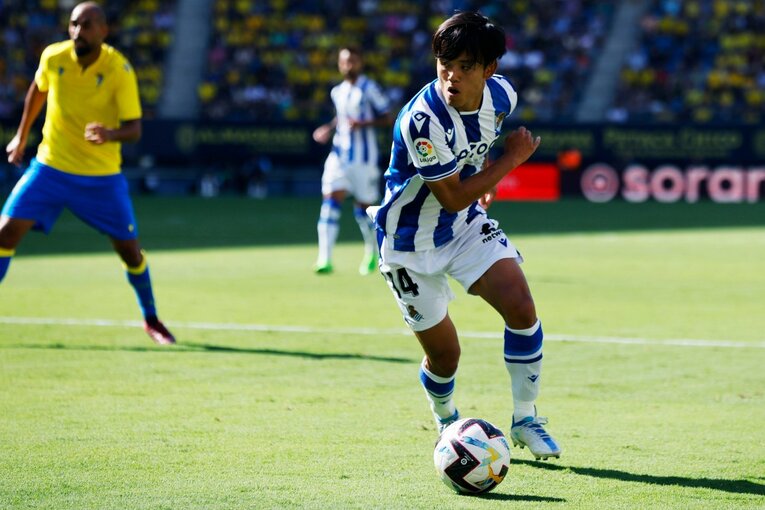 「FW久保建英の鮮烈ボレー弾」を間近で撮った…カメラマンが感じる「ぶっつけで結果を残したタケ＋ソシエダの化学反応」とは(12)