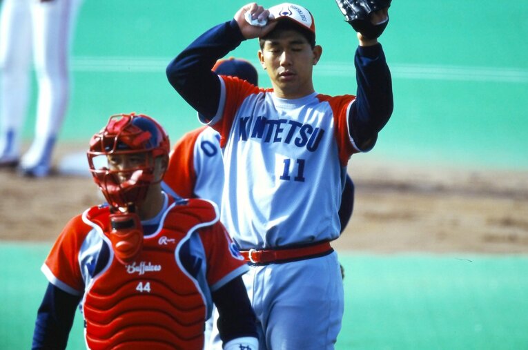 ノーヒットノーラン目前で清原和博の「捕れた当たり」がヒットになり、一転ピンチに。それでも野茂英雄への信頼は揺るがないはずだったが…　©Koji Asakura