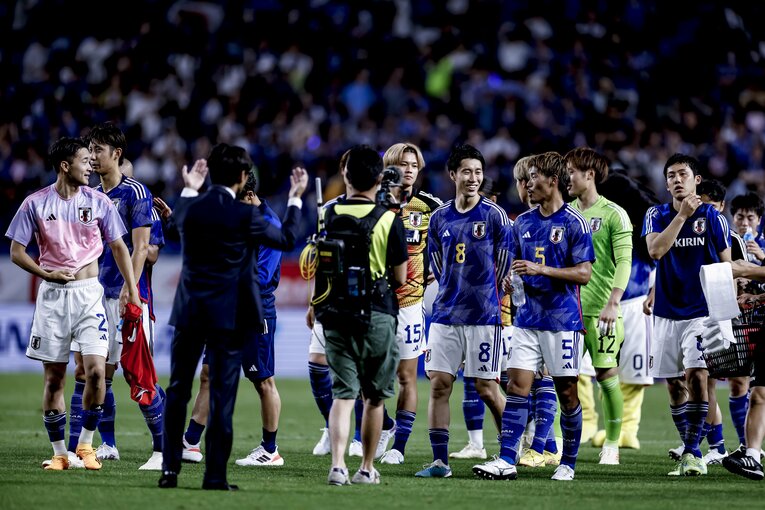 現在の日本代表は各大陸の強豪相手に白星を積み重ねている　©Kiichi Matsumoto
