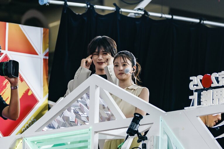 世界陸上の中継を今田美桜と一緒に盛り上げた「&TEAM」のK　©︎Kiichi Matsumoto