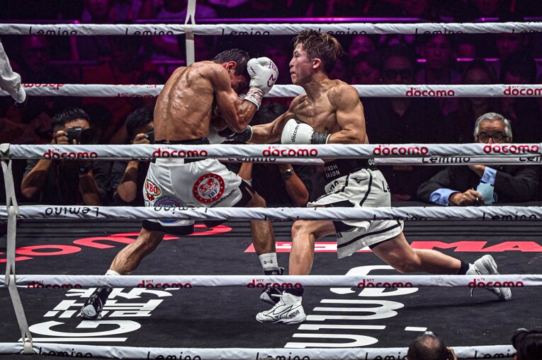 井上尚弥vs.ムロジョン・アフマダリエフ。9月14日、IGアリーナ　©Takuya Sugiyama