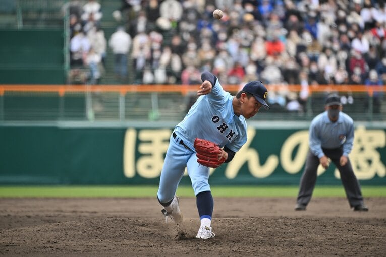 準々決勝（対金光大阪戦）の山田　©Hideki Sugiyama
