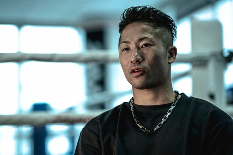 那須川天心との一戦を前に「モチベーションはこれまで以上に高い」と語る井上拓真　©️Takuya Sugiyama