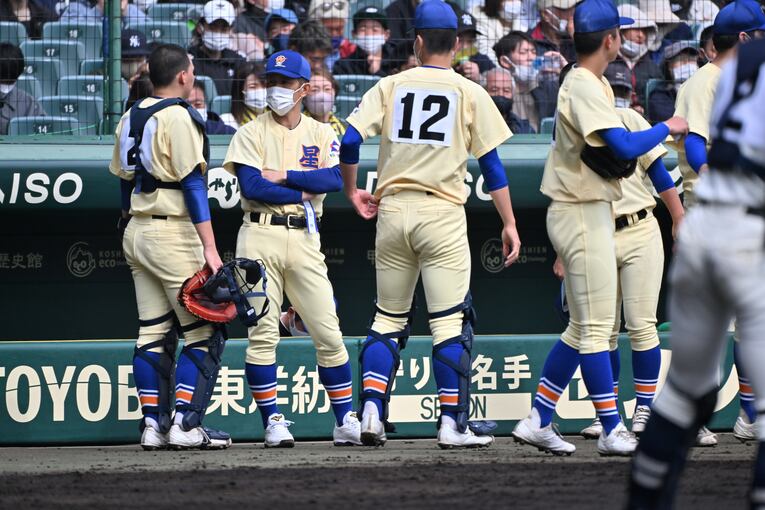 準々決勝の國學院久我山戦　©Hideki Sugiyama