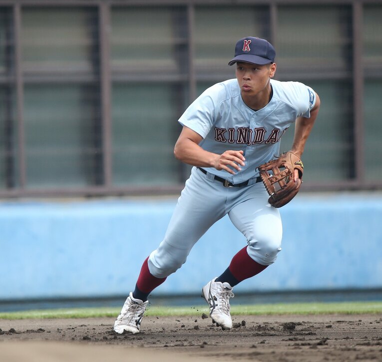 近大時代の佐藤輝明　©AFLO