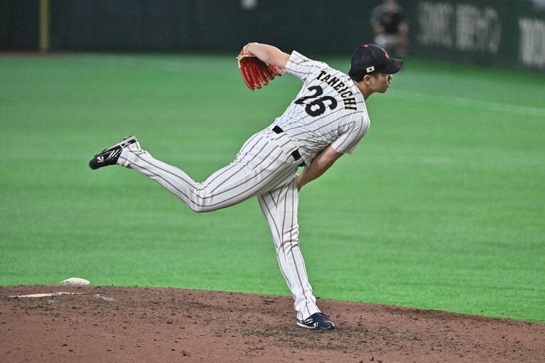 韓国戦の翌日、オーストラリア戦でも連投にもかかわらず好投　©Hideki Sugiyama