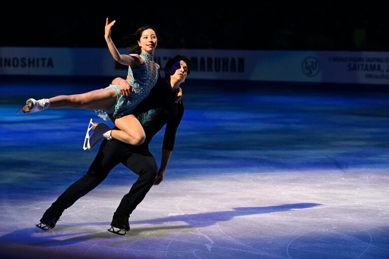 2023年世界選手権、エキシビション『ハレルヤ』　©️Asami Enomoto