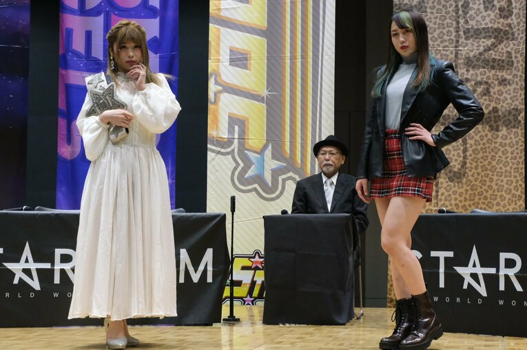 記者会見の様子　©Norihiro Hashimoto