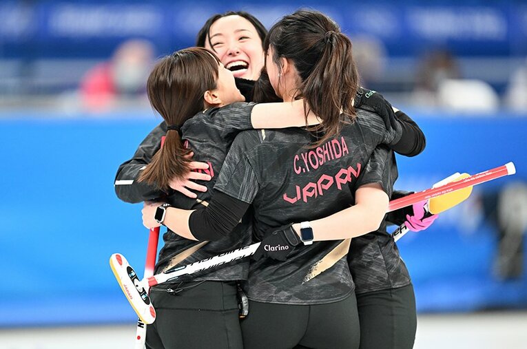 2022年北京五輪準決勝カナダ戦　©Naoya Sanuki/JMPA