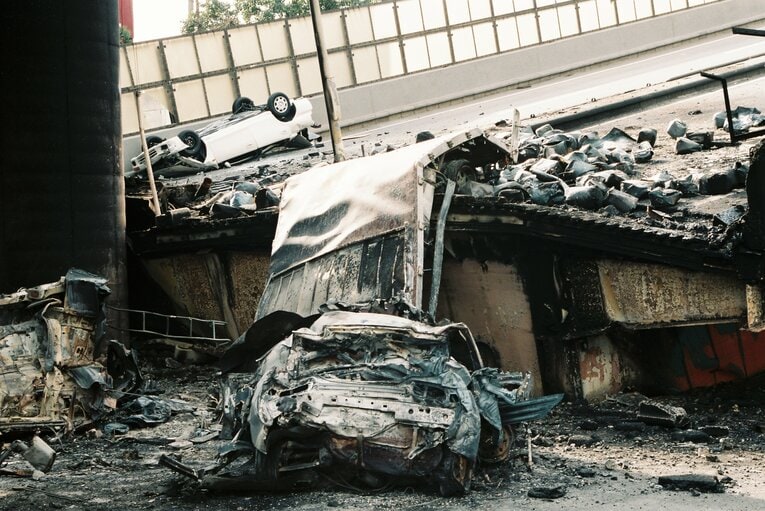 阪神淡路大震災 ©Takuya Sugiyama