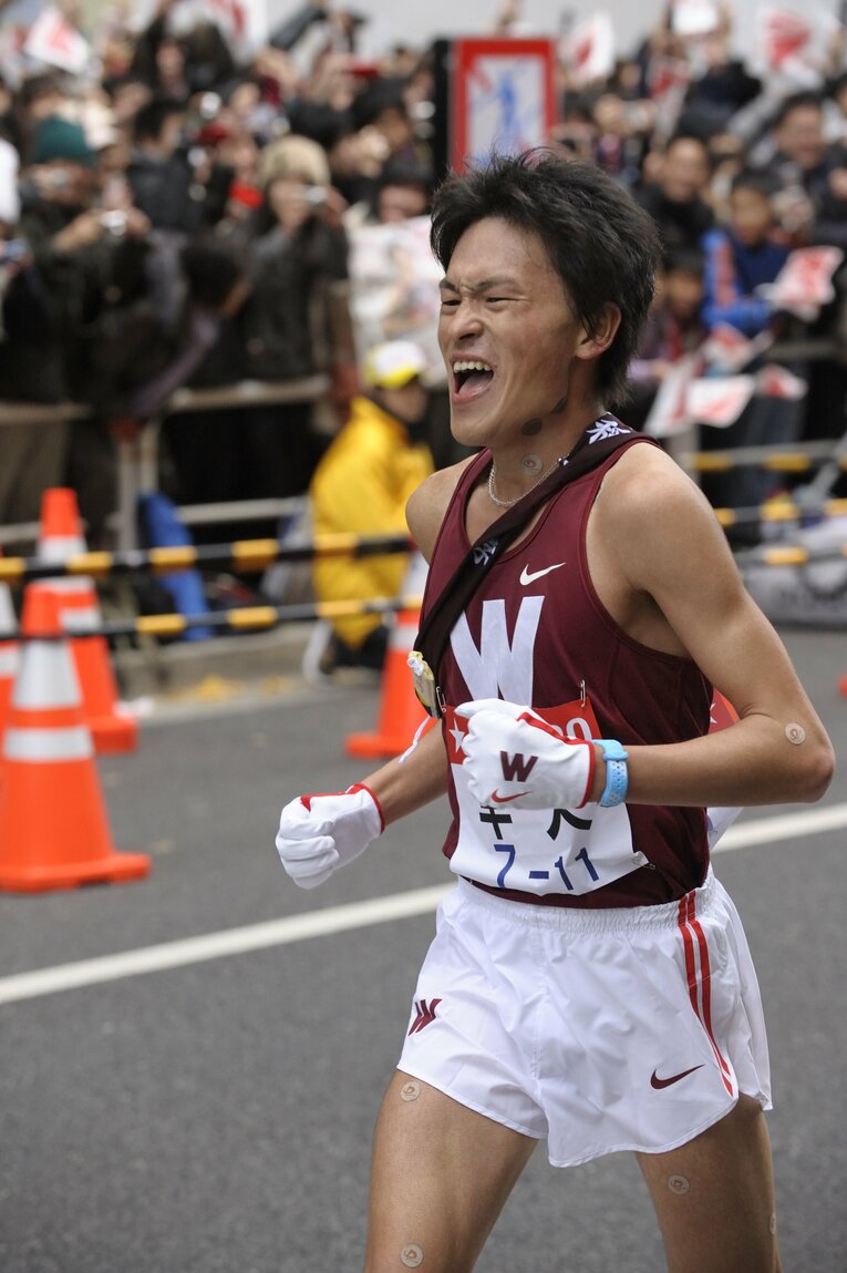 早稲田大10区・中島賢士（2011年）©︎Asami Enomoto