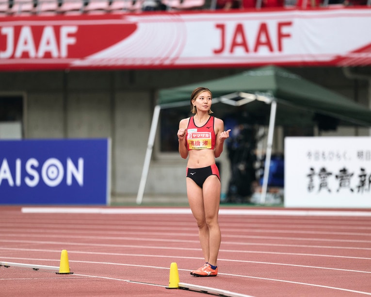 昨年6月の日本選手権での高橋　©Yuki Suenaga