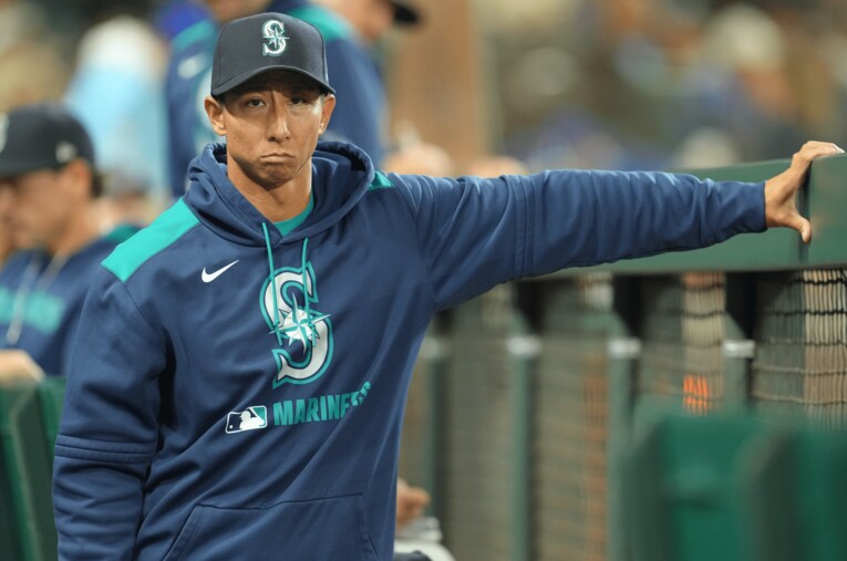 今季シアトル・マリナーズの特任コーチを務めた福田秀平（36歳） ／ photograph by Sankei Shimbun