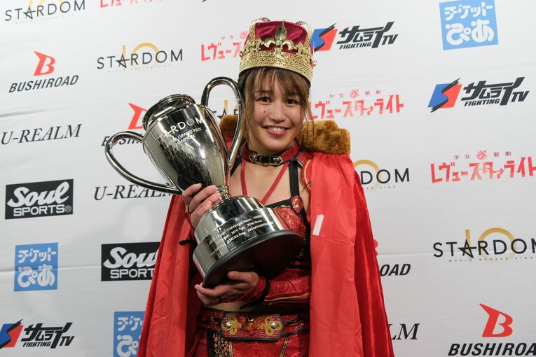 5★STAR GPにて優勝した朱里